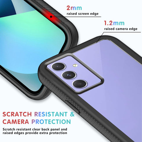 Compatible with Samsung A54 5g Case 360 Degree Full Protection Clear,Samsung Galaxy A54 Phone Case Silicone Support Wireless Charging Shockproof L...