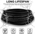 M12 Sensor Connector Aviation Cable - Male 8 pin Straight 6.5Ft/2M Aviation Socket Waterproof Electrical Cable for Industrial Automation Control,F...