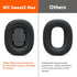 WC SweatZ Max - Protective Earpad Covers for Airpods Max Made by Wicked Cushions | Sweatproof & Easily Washable | Full Earpad Sweat Protection | B...