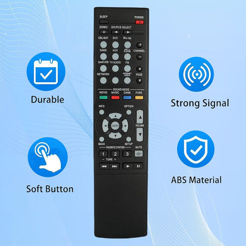 Replacement Remote Controller fit for AVR-X1100W AVR-X1300W AVR-X2200W AVR-X3200W AVR-X3100W Denon AV Receiver...