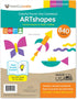 ARTshapes 840 pc Creative Paper Shapes Pack with 70+ Idea Guide - US Made Card Stock - Punch Out Funky DIY Craft Supplies for Whimsical Art Design...
