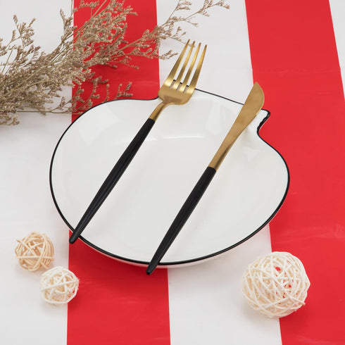 peony man 2 Pieces Red and White Striped Tablecloth Plastic Stripe Table Cover Carnival Circus Tablecloths Waterproof Rectangle Tablecloth for Hol...