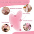 Ice Roller for Face Women, Silicone Facial Ice Roller and Gua Sha Set, Massage Cube and Face Ice Mold for Brighten Lubricate Shrink Pores (Pink)...