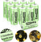 Henreepow Ni-MH 2/3AAA 1.2v 400mAh Rechargeable Batteries,Low Self-Discharge, Long Range with Button Top for Solar Lights,Length 2/3 The Size of A...