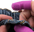 Finger Protectors | X-Thick Protection (3) - Medium Index | Standard Size Small (3) Medium (3) | Silicone Non-Stick Mat (1) for Hot Glue | Butterf...