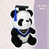 Graduation Bear Panda Stuffed Animal Plushies 2024 graduation gifts 10'' Panda Plush for kindergarten/Elementary/High School/College (Yellow)...