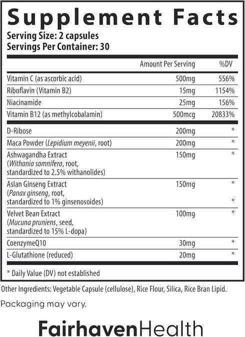 Fairhaven Health CountBoost for Men Optimal Count and Volume Male Fertility Supplement - Pre-Conception Nutrition for Him - with Ashwagandha, Vita...