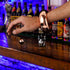 3.5oz Smooth Stainless Steel Portable Bracelet Hip Flask for Storing Whiskey/Alcohol (Gold + Rhinestones Lid)...