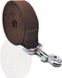 Nylon Dog Leash 8 Feet Long, Walking Training Dog Leashes for Medium Large Dogs(1" X 8 ft, Brown)...