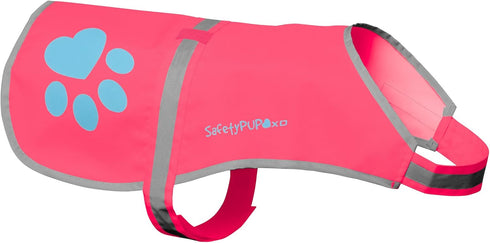 Dog Reflective Vest, Sizes to Fit Dogs 14 lbs to 130 lbs - SafetyPUP XD Hi Vis, Safety Vest Keeps Dogs Visible On and Off Leash in Both Urban and ...