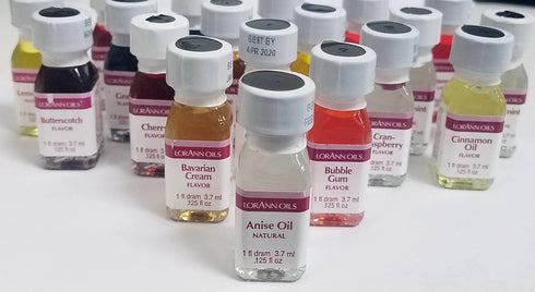 LorAnn SS Pack #4 of 12 Fruity Flavors in 1 dram bottles (.0125 fl oz - 3.7ml)...