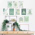 BirtDerr 10 Pcs Greenery Mental Health Posters, Psychological Wall Decor, Therapy Office Decor, Counseling Office Must Haves, School Counselor Sup...
