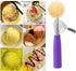 Ice Cream Scoop Set, 3 PCS Cookie Scoops, Disher, Muffin Scoops, Cupcake Scoop - #16 (2.7 oz), #20 (2 oz), #30 (1.25 oz), For Cookie, Ice Cream, M...