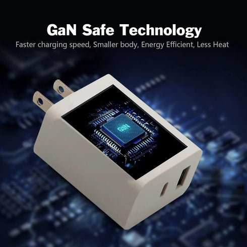 Dual USB C 33W Fast Wall Charger, Mini Block Power Brick Type C Wall Adapter Plug Qc3.0 for iPhone 13 12 11 Pro Max Xs Xr X, ipad Pro, Airpods Pro...
