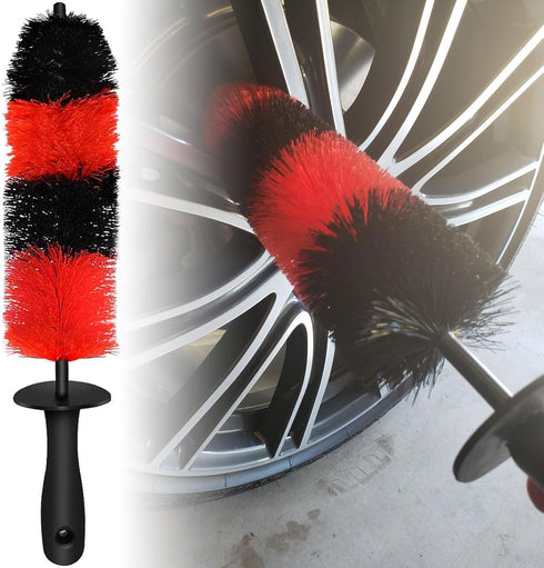 2-Pack Master Wheel Brush, Easy Reach Wheel and Rim Detailing Brush 18’’ Long Soft Bristle, Car Wheel Brush, Rim Tire Detail Brush,Multipurpose us...