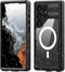 Compatible with Samsung Galaxy S24 Ultra Waterproof Magnetic Case Built-in Screen Protector Full Protection TPU Anti-Scratched Clear Case Men Wome...