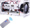 MiOYOOW DIY Bluetooth-Compatible Speaker Kit with LED Flashing Light, DIY Electronics Soldering Project USB Mini Home Stereo Sound Amplifier Solde...
