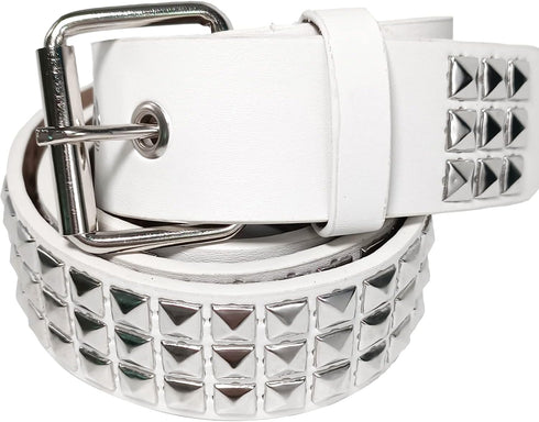 Punk Studded Belt for Women Rock Threads Goth Stud Pyramid Gothic Clothing...