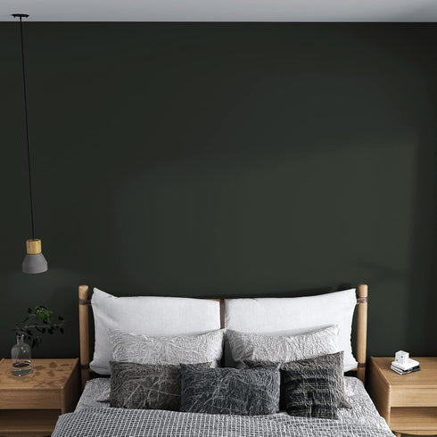 VaryPaper 15.7''x78.7'' Dark Green Contact Paper for Cabinets Drawers Waterproof Green Peel and Stick Wallpaper for Kitchen Green Removable Wallpa...