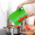 Cutting Board Mats Set, Extra Thick Flexible Plastic Kitchen Chopping Board, Colored Mats with Food Icons & Easy-Grip Handles, Dishwasher Safe, Se...