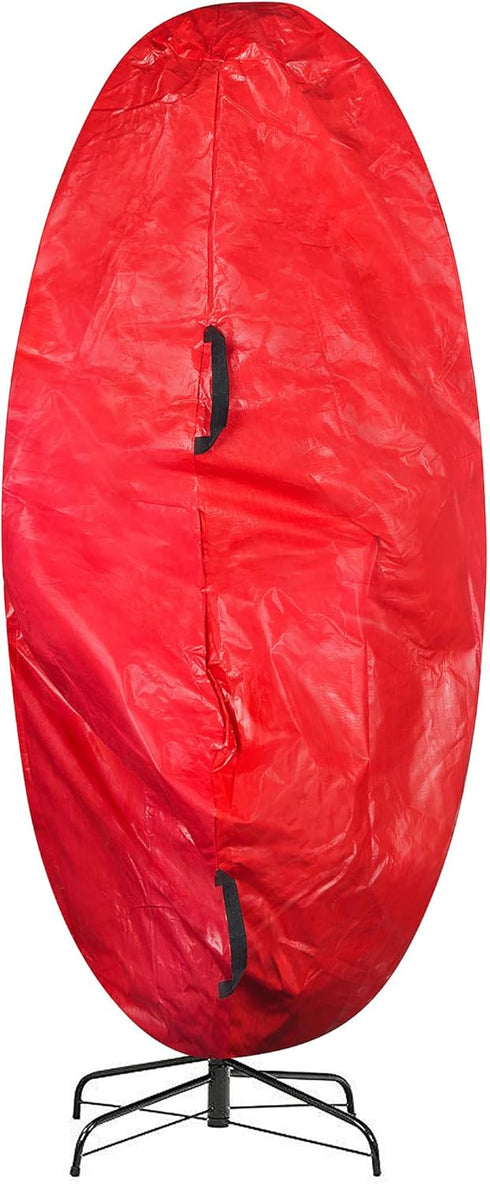 Elf Stor Premium Christmas Tree Cover Holiday Red Medium Size for For 6 Ft Tree...