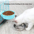 Love Dream Crate Dog Cat Bowls, Removable Stainless Steel Hanging Pet Cage Bowls for Kennel, Water Food Feeder Bowls Cage Coop Cup for Cats, Dogs,...