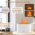 Flame Diffuser Humidifier-Auto off 180ml Essential Oil Diffuser-2 Modes Brightness Aroma Humidifier with Fire Flame Effect for Home,Office,Spa,Gym...