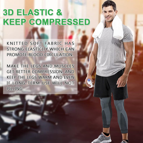 beister Full Leg Sleeve, Knee Braces for Knee Pain Women & Men, Knee Compression Sleeves, Knee Support for Meniscus Tear, ACL, Arthritis, Joint Pa...