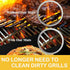 Dailyart 19x15inch Grill Mats for Outdoor Grill, Set of 5 100% Non-stick Teflon Grill Mat, Upgraded & Enlarged Reusable Grill Mats for Grilling, B...