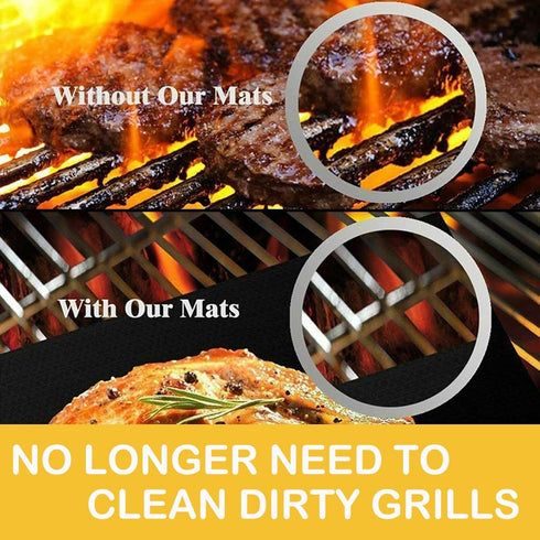 Dailyart 2 Pack Oven Liners for Bottom of Oven 23.6"x15.74" Large Heavy Duty Oven Liner Non-Stick Reusable Oven Liners for Bottom of Gas Oven Heat...