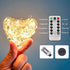 Homemory 2 Pack Each 20 Ft 60 LED Short Fairy Lights Battery Operated Christmas String Lights with Remote, Waterproof 8 Modes Firefly Twinkle Ligh...