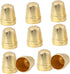 PLAFOPE 10pcs Thickened Thimble Finger Cot Quilting Thimble Fingertip Thimble Portable Sewing Thimble DIY Thimble Finger Thimble Small Finger Need...
