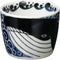 Minorutouki mino ware White Wave Whale Small Cups Set of 2, ?3.35×H2.64in 6.29oz Made in Japan...