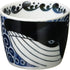 Minorutouki mino ware White Wave Whale Small Cups Set of 2, ?3.35×H2.64in 6.29oz Made in Japan...