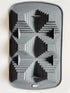 Silicone Chocolate Mold, Pyramid Shape Fondant Candy mould, Pudding Pan, Ice Trays, Bakeware Pastry Tools for Chocolate Cake Fruit Pie Jelly and D...