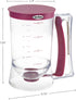 Pancake Batter Dispenser - Batter Dispenser with Squeeze Handle for Waffles, Muffins, and Crepes - Kitchen Gadgets for Baking by Chef Buddy (Purpl...