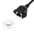 SinLoon RJ45 Ethernet Adapter Cable 90 Degree Downward Male to Famale Ethernet Switch Adapter Cable for CAT 5/CAT 6 LAN Ethernet Socket Connector ...