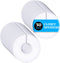 Set of 30 Blank White Closet Dividers for Hanging Clothes – Clothing Rack Dividers for Organization...