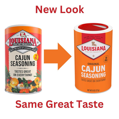 Louisiana Fish Fry Products Cajun Seasoning 8 Ounce...