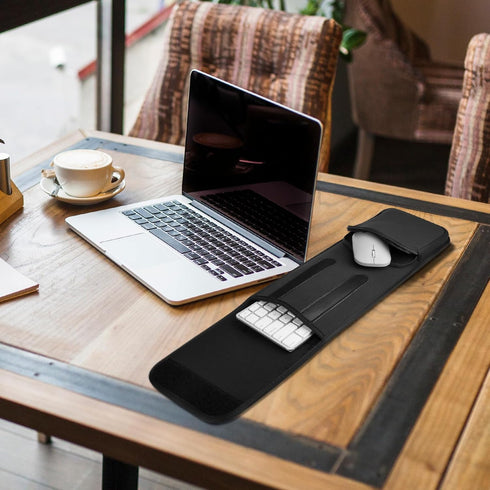 Keyboard Sleeve Travel Case for Wireless Slim Full-Size Keyboards (up to 17.7 Inches), 5.9" x 15.5" up to 5.9" x 17.7" Neoprene Protective Keyboar...