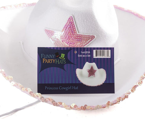 Funny Party Hats Cowgirl Hat - Princess Cowboy Hats for Women...