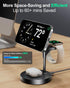 3 in 1 Charging Station for Apple Charging Station 15w Fast Magnetic Magsafe Charger Stand for iPhone Pro Max 15 14 13 12 Series AirPod Wireless C...