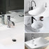 Universal Bathroom Sink Stopper in Brass, 1.04-1.97 Inch Pop Up Basin Sink Drain Stopper, Sink Drain Strainer with Anti Clogging Filter Hair Catch...