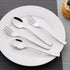 Begale 12-piece Stainless Steel Tea Spoons and Tasting Appetizer Cake Forks, 6 Tasting Forks + 6 Teaspoons...