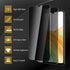 3 Pack Privacy Screen Protector for Samsung Galaxy A33 With 3 Pack Camera Lens Protector, Anti Spy Tempered Glass 9H Hardness, Black Protector Ant...