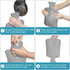 2L Hot Water Bottle Rubber, Hot Compress and Cold Therapy for Headaches Cramps Muscles Pain Relief Injuries, Hot Water Bag for Bed...