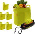 Sturdy Reusable Grocery Bags Foldable and Washable - Made From RipStop Nylon Hold 50lbs - Designed in USA Reusable Shopping Bags Inside a Compact ...