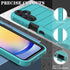 for Samsung Galaxy A25 5G Case with Screen Protector, Belt Clip Holster Kickstand Rugged Full-Body Heavy Duty Protection Military Grade Shockproof...