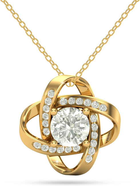 Gold Plated Necklace for Her, Women Gift for Girlfriend, Mom, Wife, Daughter, Sister and Granddaughter In Birthday, Anniversary Or Valentine's Day...