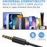 3.5mm Wired Earbuds with Microphone in-Ear Headphones Magnetic Earphones Noise Canceling Audio Corded Headset for Samsung A15 A25 A14 A13 A03s S10...